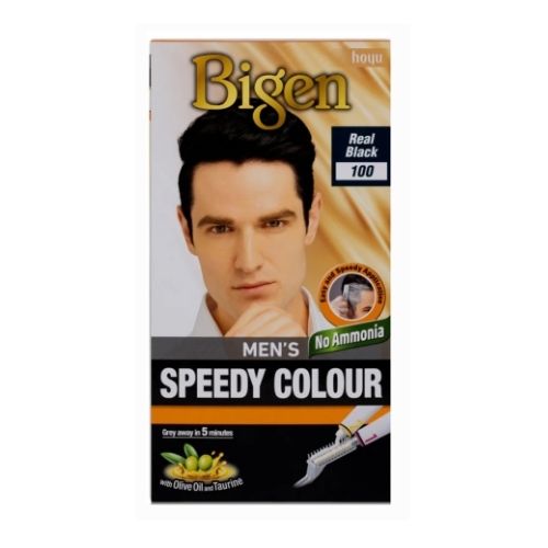 Bigen Men's Speedy Colour - 100 - Real Black