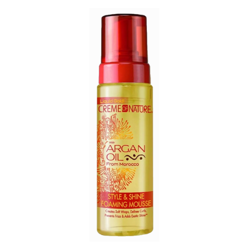 Creme Of Nature Argan Style & Shine Foaming Mousse - 207ml